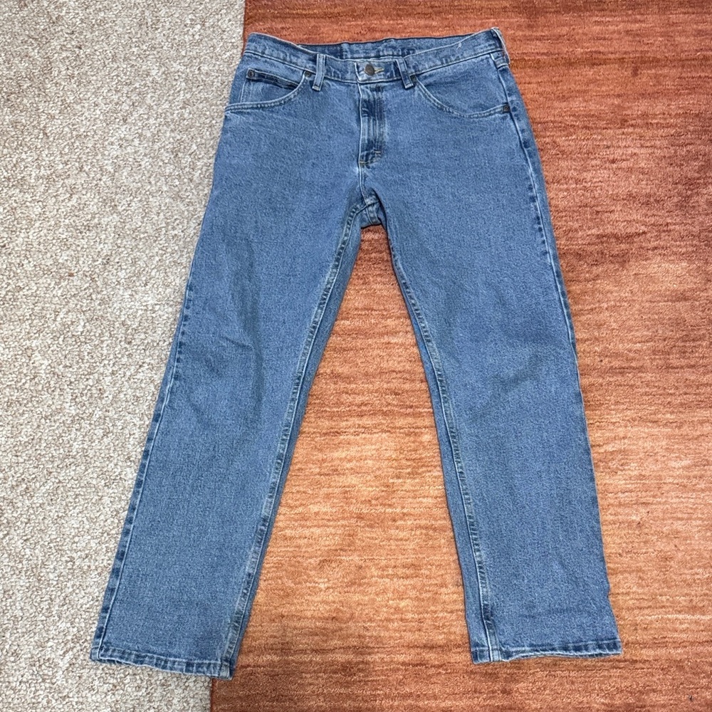 Wrangler Men's Straight Blue Jeans